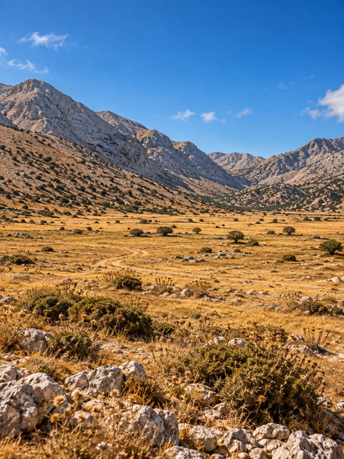 Το οροπέδιο του Ομαλού το καλοκαίρι